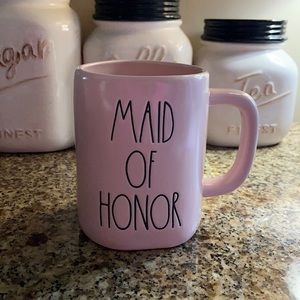 Rae Dunn Pink Maid of Honor Mug